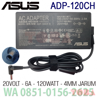 ADAPTOR NB ASUS VIVO BOOK 20V 6A 120A 4MM JARUM - ADP-AS2-0V6AJR