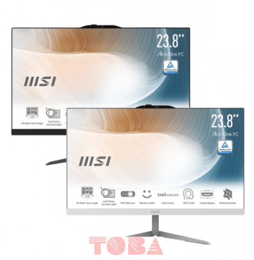 AIO MSI MODERN AM242 MS-AE07 i3-1215U/8GB/512G WIN11 23.8inch IPS BLACK - AiO-MMA-MSAE07