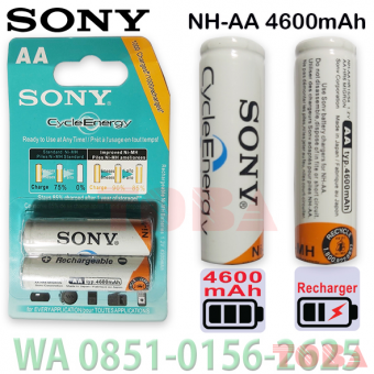 BATTREY AA SONY RECHARGE 4600mAh - BAT-SNY-RC46AA