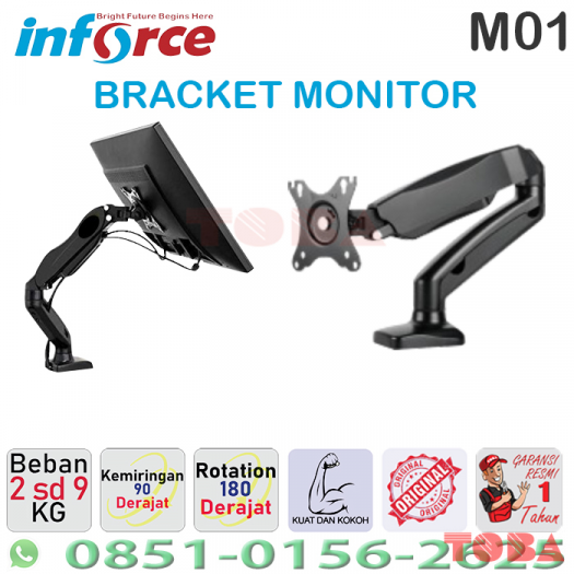 BRACKET LCD TV MONITOR INFORCE M01 13-32 INCH - BRC-iF1-332M01