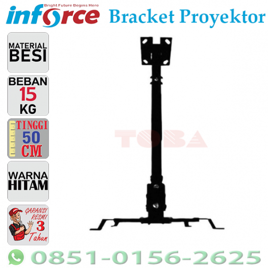 BREKET LCD PROYEKTOR - HITAM - BRC-OEM-BESI00