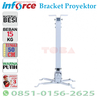 BREKET LCD PROYEKTOR - PUTIH - BRC-INF-BESIWH