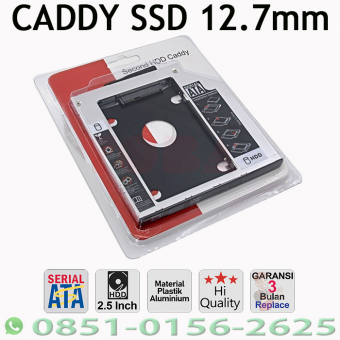 CADDY SSD 12.7 MM CONVERTER DVD KE HARDISK NOTEBOOK - CDY-OEM-SSD127