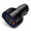CAR CHARGER QUALCOM 3.0 TE-368 7A FAST CHARGER - CCQ-3P7-ATE368