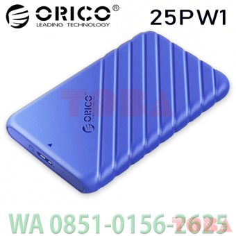 CASING HARDISK ENCLOSURE ORICO 2.5 INCH SATA 25PW1-U3 USB 3.0 - COLOR - ENC-OR2-5PW1U3