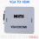 CONVERTER VGA TO HDMI ULTIMATE FJ-VH001 - CON-MIN-VGHDMI