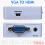 CONVERTER VGA TO HDMI ULTIMATE FJ-VH001 - CON-MIN-VGHDMI