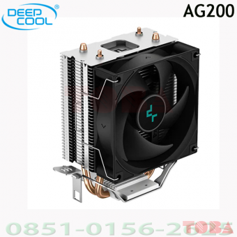 COOLER FAN PROC DEEPCOOL GAMMAXX AG200 LGA 1700 AM5 - AM4 - FCL-DPC-AG200S