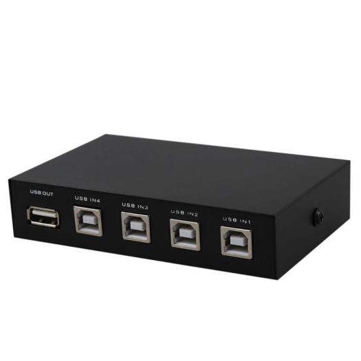 DATA SWITCH USB 1-4 USB 2.0 MANUAL - DSU-SB2-1A4B4P