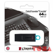 FLASHDISK KINGSTON EXODIA DTX 64GB USB 3.2 - FDK-KGS-64GDTX