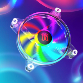 GAMEN FAN CASING GAMING GCF200 12 CM TRANSPARAN RGB - FCS-GMN-GCF200