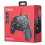 GAMEPAD GAMEN GP100 KABEL 3 METER 2 MOTOR VIBRATOR - HITAM - GPD-GMD-GP10000