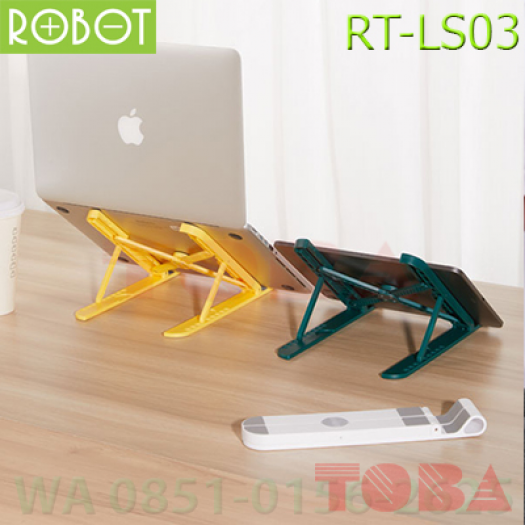 HOLDER NOTEBOOK ROBOT RT-LS03 HIIJAU - ABS - SNR-BTR-TLS03G
