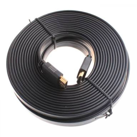 KABEL HDMI TO HDMI V1.4 FULL HD 15 METER FLAT WARNA - KBL-OEM-HDFL15