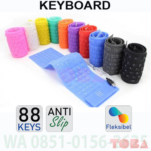 KEYBOARD FLEXIBLE MINI 88 KEY - KBU-FLB-88KEYS