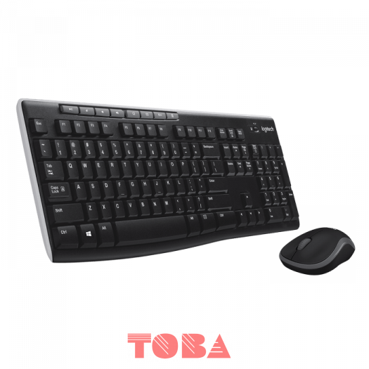 KEYBOARD + MOUSE WIRELESS LOGITECH MK270R  - KMW-LOG-MK270R