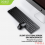 KEYBOARD + MOUSE WIRELESS SILENT ROBOT KM4000 - HITAM - KMW-RBT-KM4000