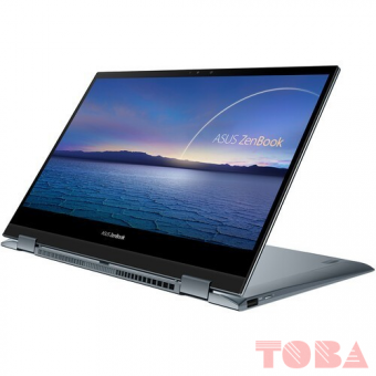 LAPTOP ASUS ZENBOOK FLIP UX363EA-OLED551 iNTEL CORE i5-1135G7 - DDR4-8GB - SSD512 GB 13.3 INCH TOUCH SCREEN - WINDWOS 10 - GREY - 363-EAO-LED551