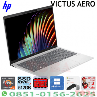 LAPTOP HP PAVILION AERO 13-BG0111AU RYZEN 5-8640U/16GB/512GB WIN11 O2024? 13.3inch SILVER - NHP-P13-BG0111