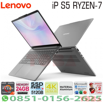 LAPTOP LENOVO IP SLIM 3 14AHP10 01YID R7-8845HS 24GB 512GB WIN11 14inch OLED GREY - NBL-iP5-1YiDR7