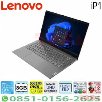 LAPTOP LENOVO IP1 07DID N4500 8GB 256GB WIN11 OHS 14inch HD GREY - NBL-iP1-7DiD45