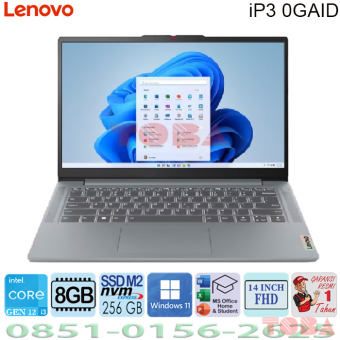 LAPTOP LENOVO IP3 0GAID i3-1215U/8GB/256GB WIN11 OHS 14inch FHD GREY - NBL-iP3-GAiDi3