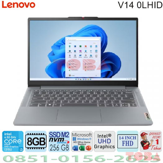 LAPTOP LENOVO V14 0LHID i3-1315U/8GB/256GB WIN11 OHS 14inch FHD GREY - NBL-V14-LHiDi3