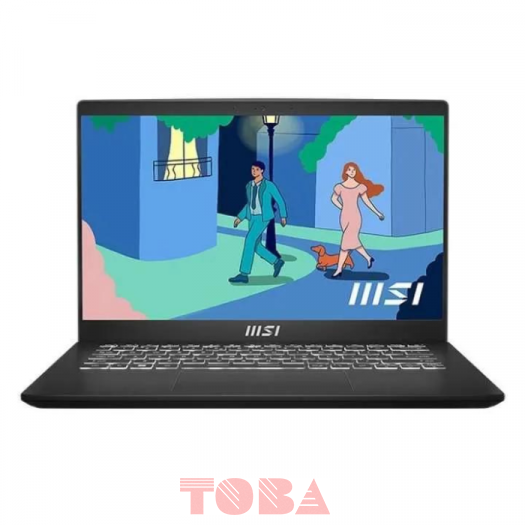 LAPTOP MSI MODERN 14-C13M-1468ID i3-1315U/8GB/512GB WIN11 14inch IPS OHS BLACK - MSi-M14-1468iD