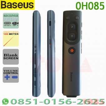 LASER POINTER PRESENTER BASEUS BS-0H085 ORANGE DOT Ai RED LASER - LPP-BASS-OH085R