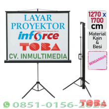 LAYAR TRIPOT INFORCE 84 INCH 1270 X 1700 CM 4:3 - LYR-INF-T844:3