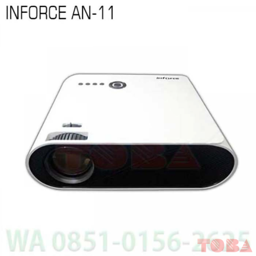LCD PROYEKTOR INFORCE AN11 350 ANSI WXGA FULL HD LAMPU LED 50.000 JAM SMART TV ANDROID - PRY-INF-AN11WA