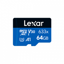 LEXAR MICRO SD TF CARD 64GB 633X UHS-I C10 - 100MBPS - NON ADAPTER - MSL-64G-633100