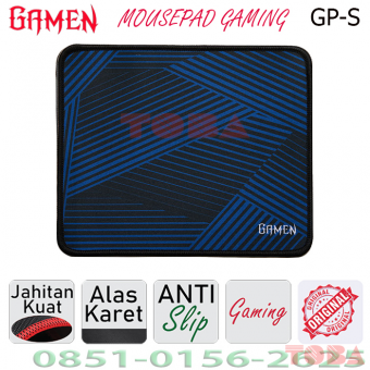 MOUSEPAD GAMEN GP-S 22x18 CM BLUE - MSP-GMN-GPSBLU
