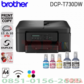 PRINTER BROTHER DCP-T730DW WIFI. DUPLEX PRINT SCAN COPY - PRB-DCP-T730DW