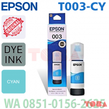 REFILL INK TINTA PRINTER EPSON T003 CYAN - REF-EPS-T003CY