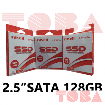 SSD SATA 128GB RAVELL 3D NAND 6GB/S - SSD-RVL-ST128G
