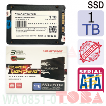 SSD SATA iii MIDASFORCE SUPER LIGHTNING 1 TERRA BYTES - SSD-MDS-F1TBSLN
