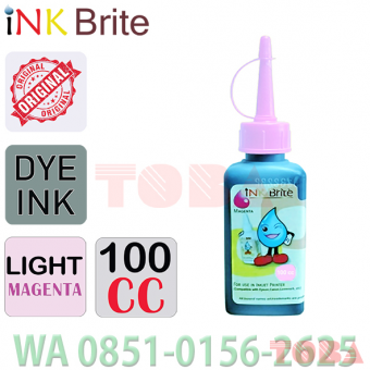 TINTA PRINTER REFFILK INK BRITE 100 ML LIGHT MAGENTA - REF-IBR-100MLM