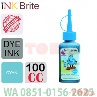 TINTA PRINTER REFILL INK BRITE 100 ML UNIVERSAL INK CYAN - REF-IBR-100MCY