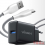 TRAVEL CHARGER VIVAN POWER C18C 18 WATT HITAM - TCH-VVN-PC18CB
