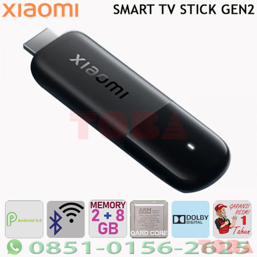 TV SMART BOX XIAOMI STICK MDZ-33-AA 4K ANDROID - ATS-XMM-DZ33AA
