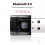 USB BLUETOOTH 5.0 UGREEN HOOK CM390 - TUTUP TRANSPARAN - DUB-U50-CM390T