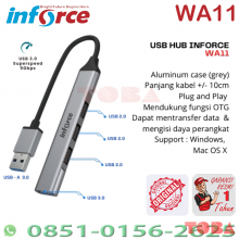USB HUB 4 PORT INFORCE WA11 USB 3.0  - HBU-iNF-4PWA11