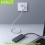 USB HUB TYPE C ROBOT HT380  8 IN 1  - GREY - RBT-UCH-HT3808