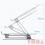 VIVAN HOLDER NOTEBOOK ALUMINIUM LIFT VLS-01 - GREY - HDN-VVV-LS01GR