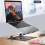 VIVAN HOLDER NOTEBOOK ALUMINIUM LIFT VLS-01 - GREY - HDN-VVV-LS01GR