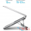 VIVAN HOLDER NOTEBOOK ALUMINIUM VLS02 5 LEVEL KE TINGGIAN - SILVER - HDN-VVL-S025LS