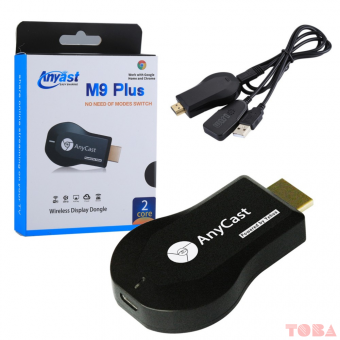 WIFI HDMI DONGLE ANYCAST M9 PLUS - WTH-ANY-CASM9P0