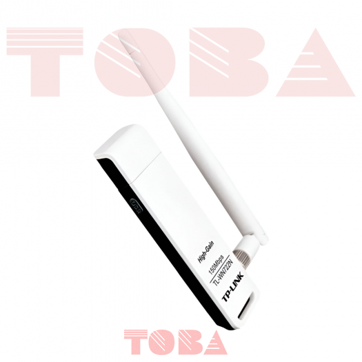 WIFI USB TP-LINK TL-WN722N + ANTENA 150MB/S GAIN - WFU-TTL-WN722N